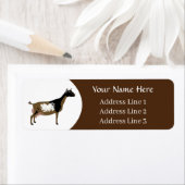 Personalisierte nigerianische Zwarf-Milchziege (Insitu)