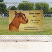 Personalisierte nigerianische Zwergsaumshow Banner (Insitu)