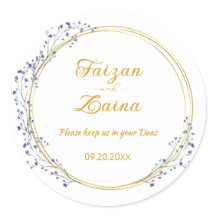 Personalisierte Nikkah Shaadi Islamische Hochzeits