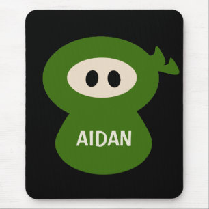 Personalisierte Ninja Mousepad für Kinder