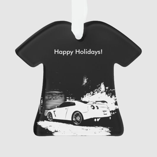 Personalisierte Nissan Skyline GT-r hintere Ornament (Vorderseite)