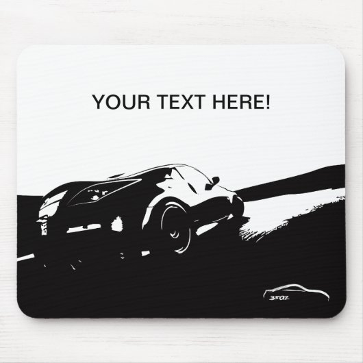 Personalisierte Nissans 350Z Mousepad (Vorne)