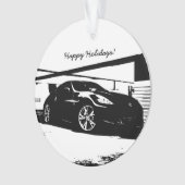 Personalisierte Nissans 370Z Ornament (Vorderseite)