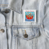 Personalisierte Noah-Arche Button (Beispiel)