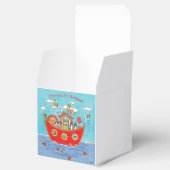 Personalisierte Noah-Arche Geschenkschachtel (Geöffnet)