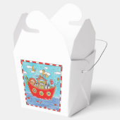 Personalisierte Noah-Arche Geschenkschachtel (Geöffnet)