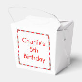 Personalisierte Noah-Arche Geschenkschachtel (Rückseite)