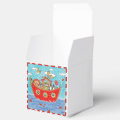 Personalisierte Noah-Arche Geschenkschachtel (Geöffnet)