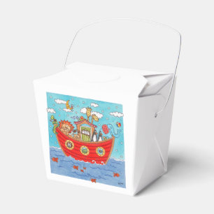 Personalisierte Noah-Arche Geschenkschachtel