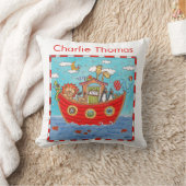 Personalisierte Noah-Arche Kissen (Decke)