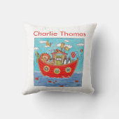 Personalisierte Noah-Arche Kissen (Rückseite)