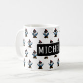 Personalisierte Nomaden Kaffeetasse (Vorderseite Links)