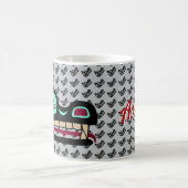 Personalisierte Nordwestküsten-Wolf-Tasse Kaffeetasse (Mittel)