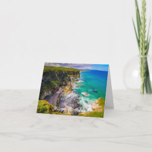 Personalisierte Northern Ireland Coastal Card Karte