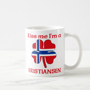 Personalisierte norwegische küssen mich, den ich kaffeetasse