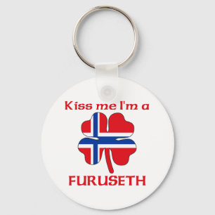 Personalisierte norwegische küssen mich, den ich schlüsselanhänger