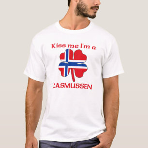 Personalisierte norwegische küssen mich, den ich T-Shirt