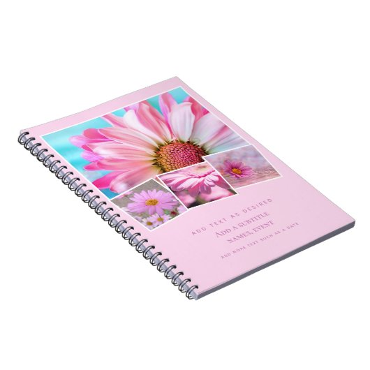 Personalisierte Notebook-Add-Fotos Textgeschenkide Notizblock (Rechte Seite)