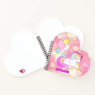 Personalisierte Notebooks für Kinder, Mädchen Notizblock