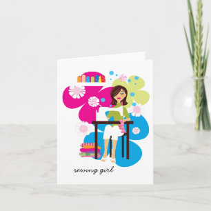 Personalisierte Notecards für Mädchen