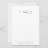 Personalisierte Notecards für Wasserfarben Mitteilungskarte (Vorderseite)