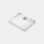 Personalisierte Noten Post-it Klebezettel (angewinkelt)