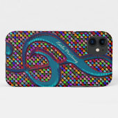 personalisierte Notenherzen Case-Mate iPhone Hülle (Rückseite (Horizontal))