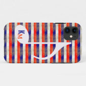 personalisierte Notenstreifen Case-Mate iPhone Hülle (Rückseite (Horizontal))