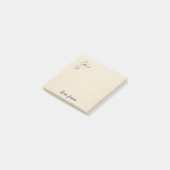 Personalisierte Notiz Aufkleber Post It Notes (angewinkelt)