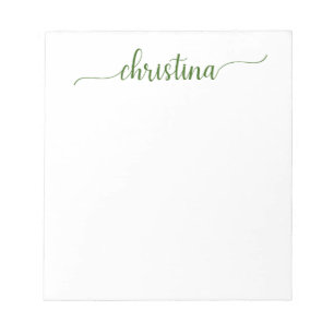 Personalisierte Notizblöcke, benutzerdefinierte Sc Notizblock