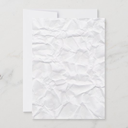 Personalisierte Notizzettel mit geruchtem weißem P Mitteilungskarte (Rückseite)