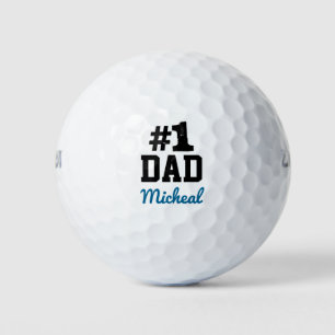 Personalisierte Nr. 1 Vater Golfbälle