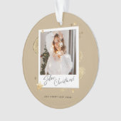 Personalisierte Nüchternheit Ornament (Vorderseite)