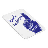 Personalisierte Nummer-1-Coach-Finger Magnet (Rechte Seite)