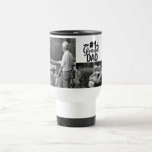 Personalisierte Nummer 1 Grand Vater Travel/Tasse Reisebecher