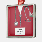 Personalisierte Nurse Sammelmetall Ornament Aus Metall (Links)