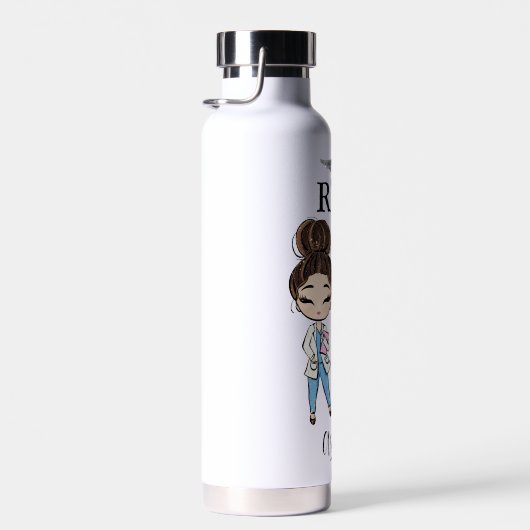 Personalisierte Nurymonogramm - Flasche Wasser (Rechts)
