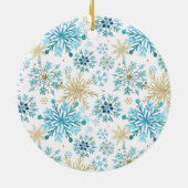 Personalisierte Nussknacker-Verzierung für Keramik Ornament (Hinten)