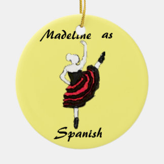 Personalisierte Nussknacker-Verzierung - Keramik Ornament