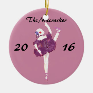 Personalisierte Nussknacker-Verzierung - Keramik Ornament