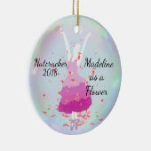 Personalisierte Nussknacker-Verzierung - Keramik Ornament (Rechts)