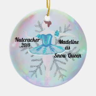Personalisierte Nussknacker-Verzierung - Keramik Ornament