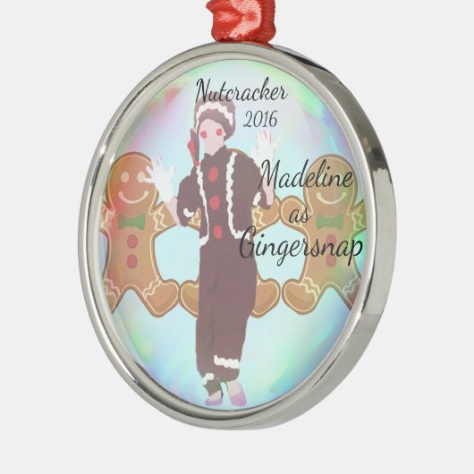 Personalisierte Nussknacker-Verzierung - Ornament Aus Metall (Links)