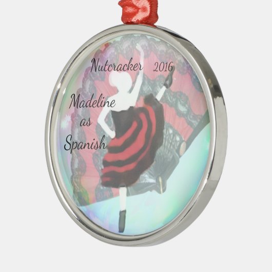 Personalisierte Nussknacker-Verzierung - Spanisch Ornament Aus Metall (Links)