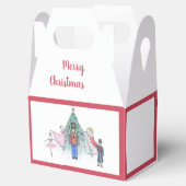 Personalisierte Nutcracker Gefallen Leckerei Geschenkschachtel (Geöffnet)