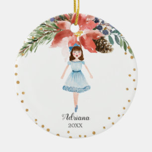 Personalisierte Nutcracker Keramik Ornament