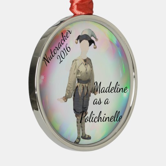 Personalisierte Nutcracker-Ornament - Polichinelle Ornament Aus Metall (Rechts)