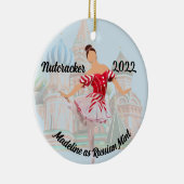 Personalisierte Nutcracker-Ornament - Russische Mü Keramik Ornament (Rechts)