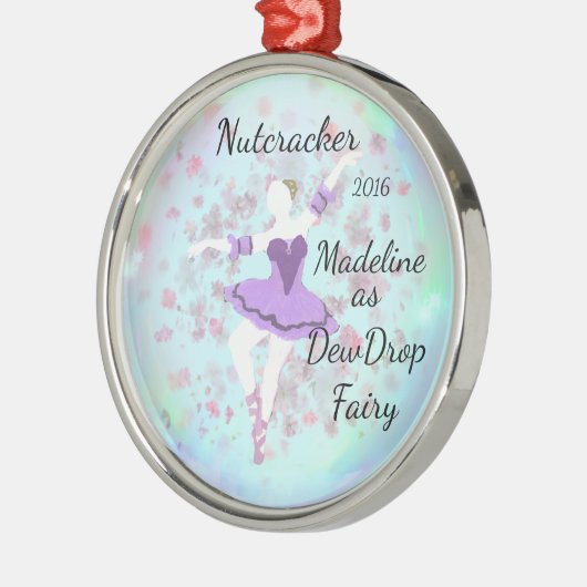 Personalisierte Nutcracker-Ornament - Taubenwurzel Ornament Aus Metall (Links)