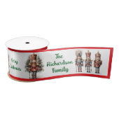 Personalisierte Nutcracker Soldiers Satinband (Spule)